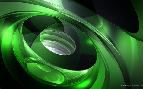 Free Download 3d Wallpaper 3d Abstract Sound Of Green 1440 X 900 1440x900 For Your Desktop