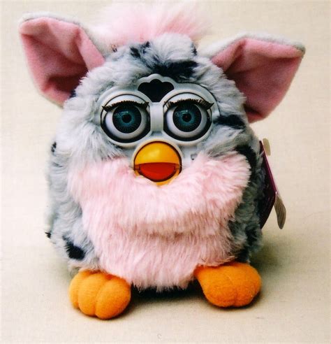 A Furby Original Pink And Grey Toys I Had Pinterest Childhood