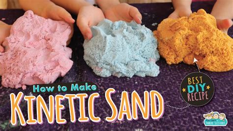 The Best Diy Kinetic Sand Recipe For Kids Science Crafts For Kids