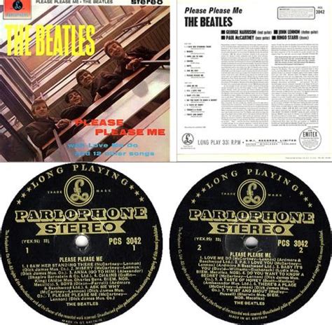The Beatles Please Please Me 1st Uk Vinyl Lp Album Lp Record 245866