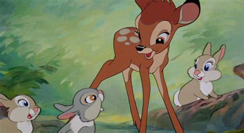 You're my only bambi bambi. See The Death Of Bambi's Mother In Deleted Scene Storyboard