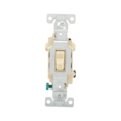 Eaton 15 Amp 3 Way Toggle Light Switch Ivory In The Light Switches