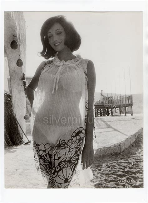 Orig 1966 Maria Grazia Buccella In Bikini Pin Up Portrait “after The Fox” Silverpinups
