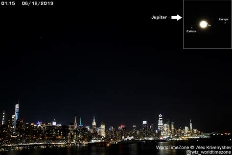 Jupiter Shines Over New York City In Gorgeous Skywatcher Photo Space