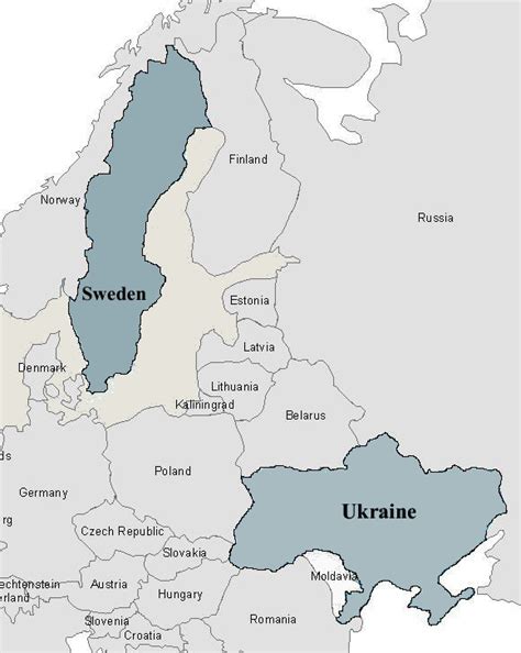 De får dog selskab af flere prominente navne som gm david. Location of Ukraine and Sweden in Central and Northern ...