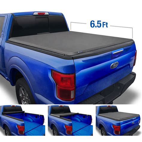 Tyger Auto T1 Roll Up Truck Bed Tonneau Cover Tg Bc1f9023 Works With 2009 2014 Ford F 150 Excl