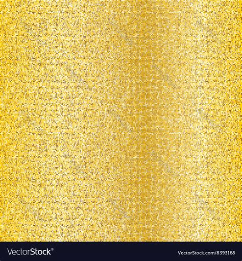 Seamless Golden Pattern Gold Texture For Design Vector Image
