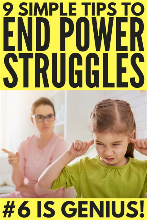 9 Simple Tips To End Power Struggles With Children 6 Is Genius