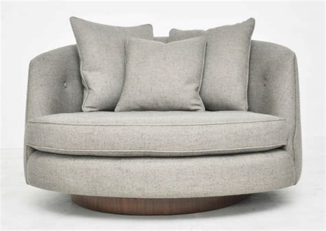 Large swivel round cuddle chair fabric corduroy chenille leather. Large Swivel Cuddle Chair | Chair Design