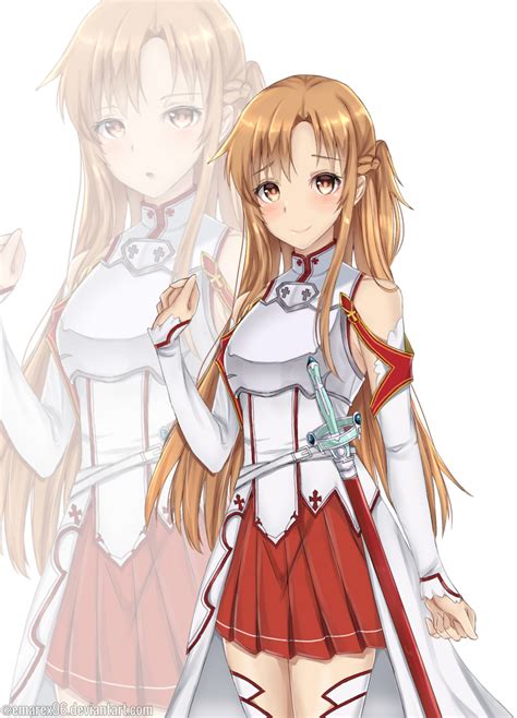 Emarex Asuna Sao Sword Art Online Absurdres Commentary English Commentary Highres
