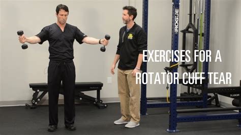 Exercises For A Rotator Cuff Tear To Help You Recover Quickly Youtube