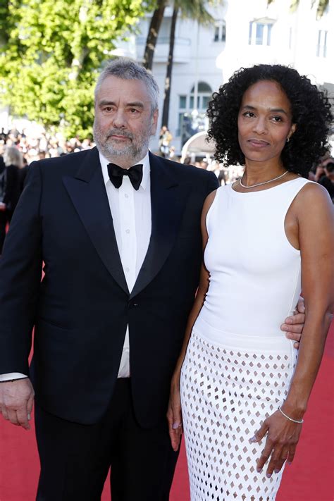 Photo Luc Besson et sa femme Virginie Silla Montée des marches du