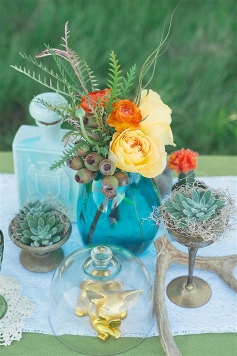 The first cactus flower cafe, where it all started. 1970's Style Vintage Wedding Inspiration - Rustic Wedding Chic