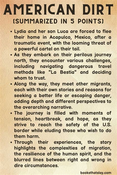 American Dirt Summary, Themes And Review