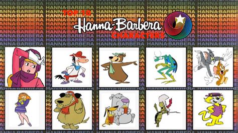 Hanna Barbera Cartoon Characters List