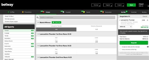 How To Place Bet On Betway Cricket Betting Guide