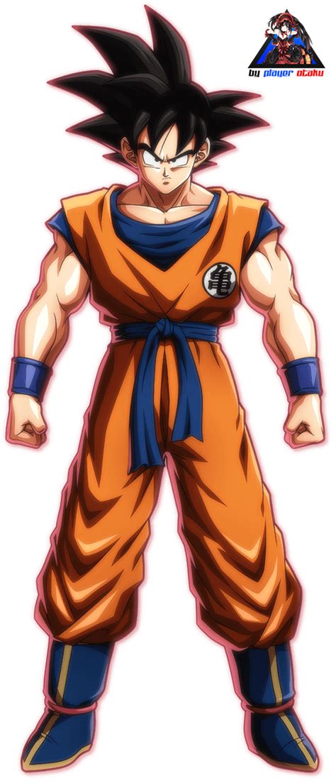Dragon Ball Fighterz Base Goku Render Hd By Playerotaku On Deviantart
