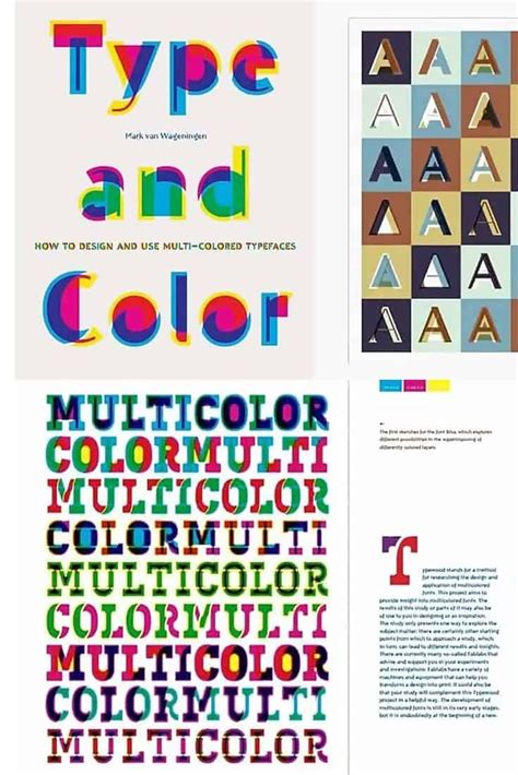 Type And Color How To Design And Use Multicolored Typefaces A Step By