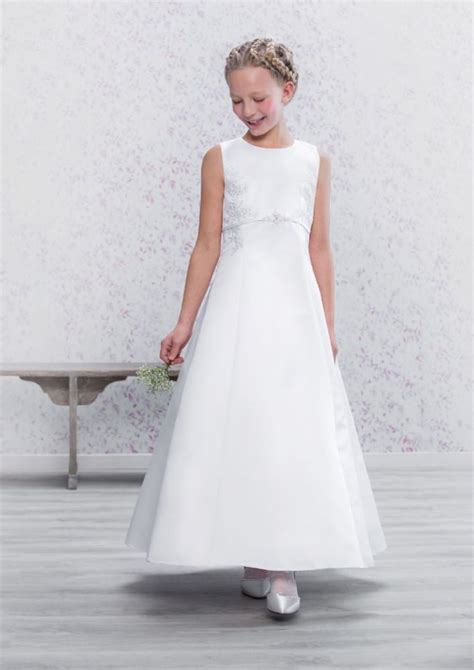 Holy Communion Dress Emmerling 70167 New 2016 Lace And Satin First