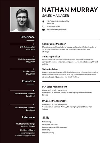 Put your best foot forward with this clean, simple resume template. 14+ Simple Resume Examples, Templates in Word, InDesign ...