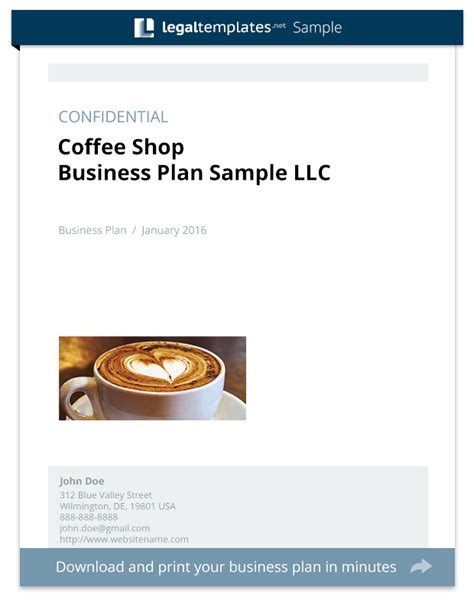 Use this example retail bike shop business plan as a helpful resource when writing a business plan of your own. Coffee Shop Business Plan Sample | Legal Templates