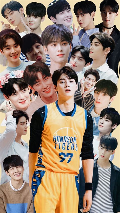 (n.) ❝six precious humans who deserve all the love and happiness in the world❞. Cha Eunwoo wallpaper di 2020 | Aktor, Suami, Suami masa depan