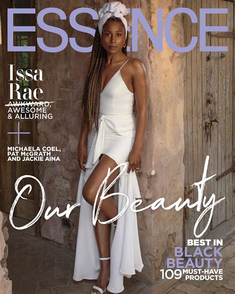 issa rae on twitter i m on the cover of essence for their beauty issue i will forever
