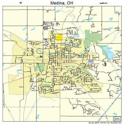 Medina City Map