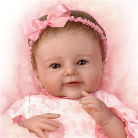 Ashton Drake So Truly Real Megan Rose Baby Doll By Sherry Rawn 18 Ebay