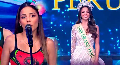 Luciana Fuster Dejó El Uniforme En Esto Es Guerra Para Lucirse Como La Nueva Miss Grand Perú