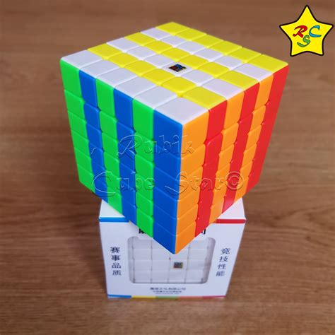 Cubo Rubik 6x6 Mofangjiaoshi Mf6 Speedcube Moyu Velocidad Negro O St