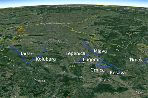 Mapa Reka U Srbiji Kojima Preti Izlivanje Rhmz Izdao Upozorenje Ekipe