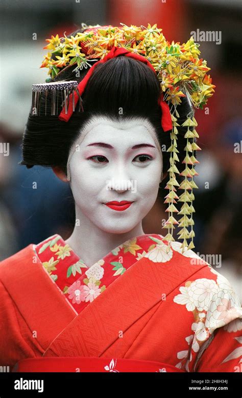 Geisha Also Known As Geiko In Kyoto And Kanazawa Or Geigi