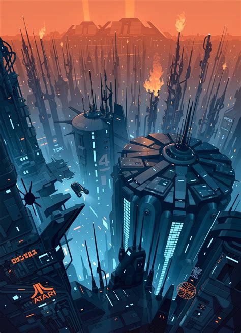 Future Cityscape By Brian Taylor Cyberpunk Cyberpunk City