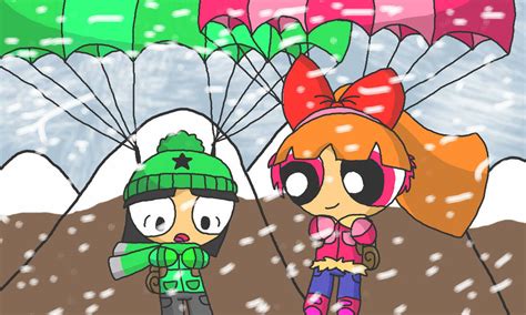 Snow Skydiving Ppg Winter Contest Entry By Defektorart On Deviantart