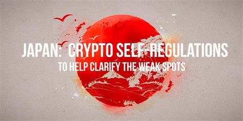Japan Financial Services Agency Crypto Self Regulation Is Important