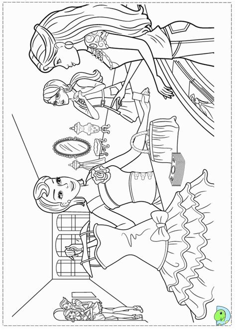 Have fun printing out these great barbie printable coloring pages and invitations. Barbie Fashion Fairytale Coloring Pages Printable ...