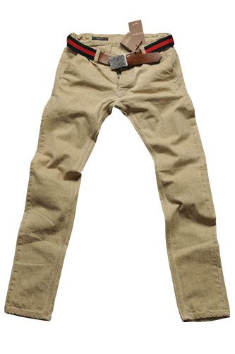 Mens Designer Clothes Gucci Mens Jeans With Belt 74