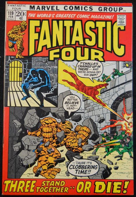 Fantastic Four 119 Vfnm Silver Age Comics