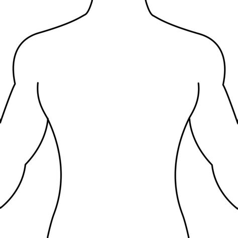 Body Clipart Black And White