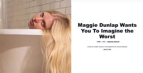 Read A Recent Interview With Maggie Dunlap In Paper Magazine School Of Visual Arts Sva Nyc