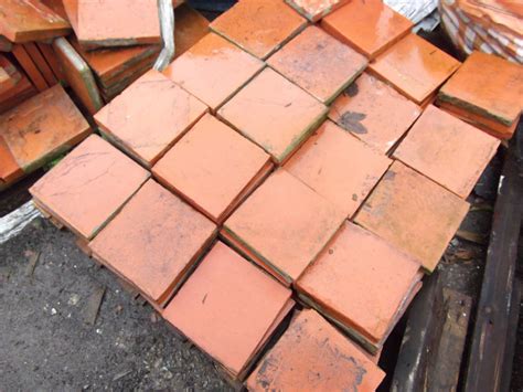 Antique And Reclaimed Listings 9x9 Quarry Tiles Reclaimed Salvoweb Uk