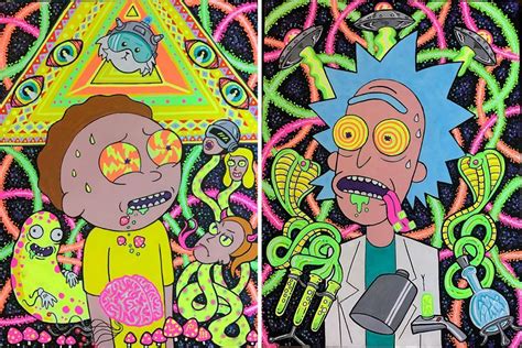 Quand les artistes font de superbes affiches pour Rick et Morty