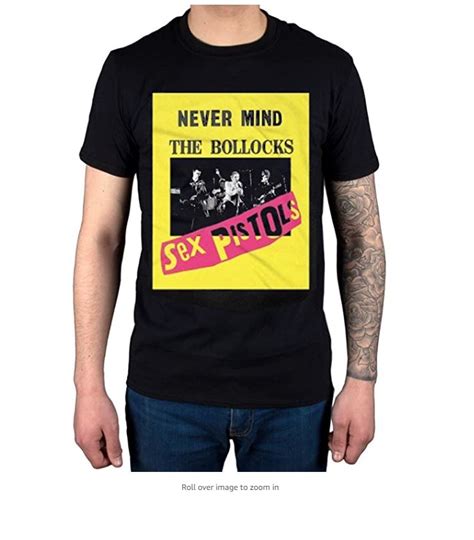 Official Sex Pistols Never Mind The Bollocks T Shirt Album