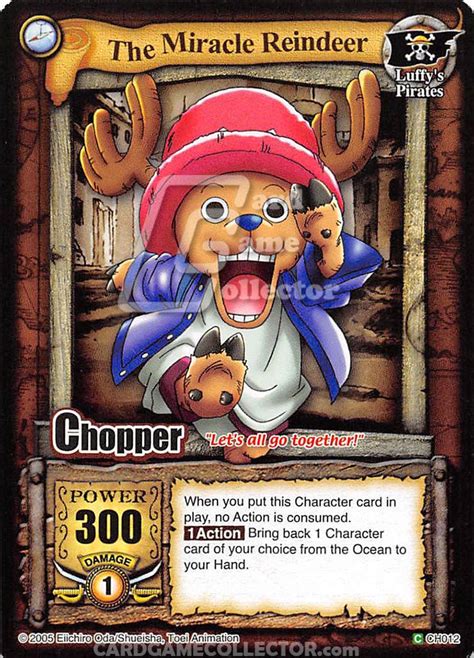 The Miracle Reindeer One Piece Ccg