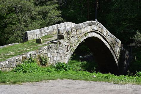 Beautiful Stone Arched Bridge Over The River Esk Photograph By Dejavu