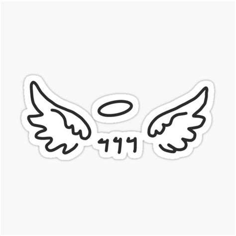 444 Angel Number Sticker For Sale By Kaitspen Redbubble