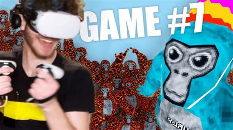 The Craziest 100 Player Gorilla Tag Vr Game Oculus Quest 2 │ テック系の気に