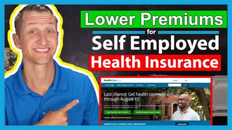 Lower Premiums For Self Employed Health Insurance With The Marketplace