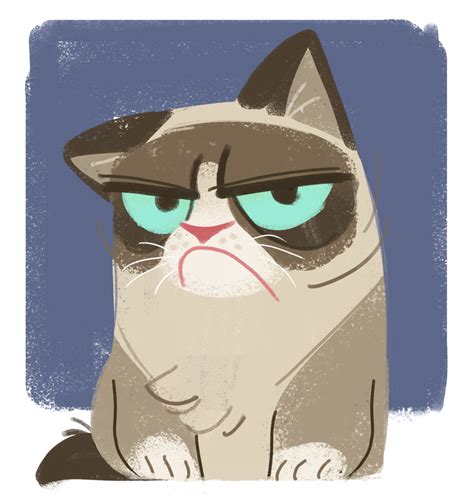 Daily Cat Drawings — 208 Grumpy Day A Grumpy Day Deserves A Grumpy
